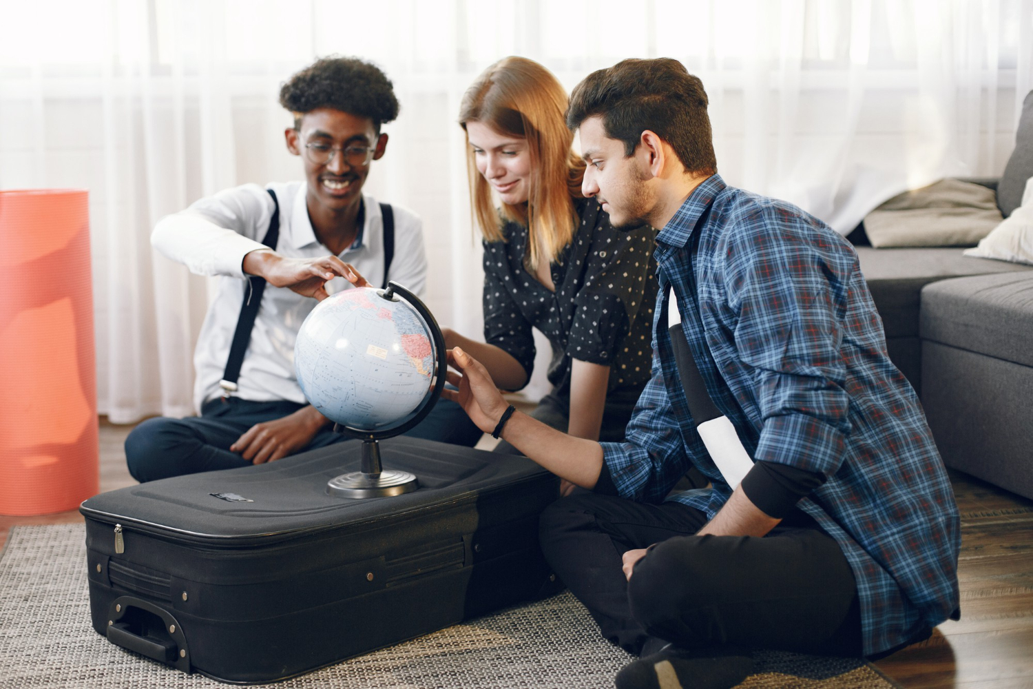 How global events are affecting international travel travelers waiting in busy airport