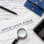 US student visa passport and university admission documents